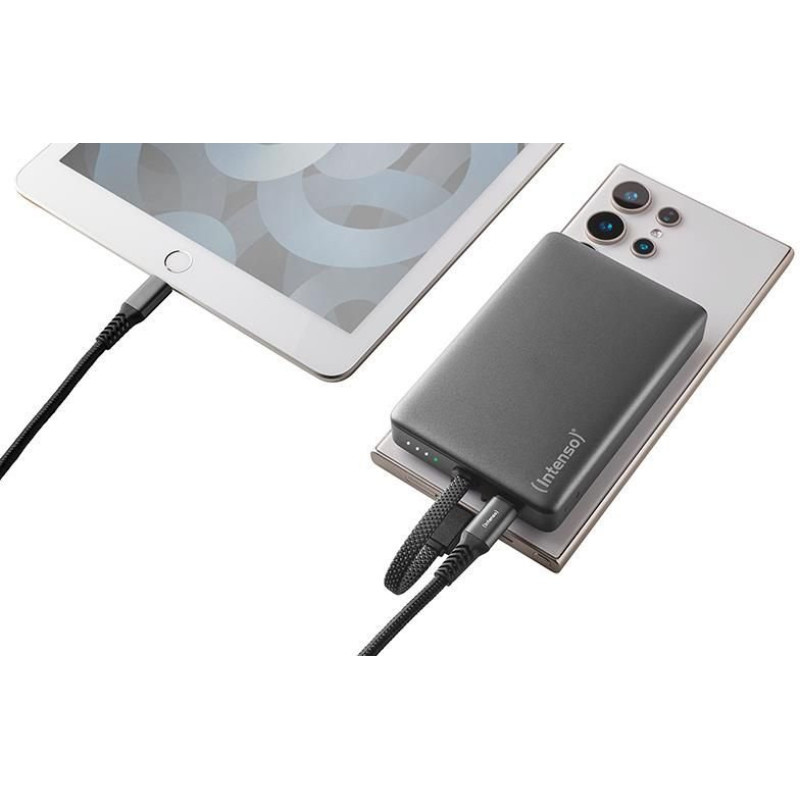 УМБ Intenso MC10000 10000mAh PD/20W MAG Grey (7340034)
