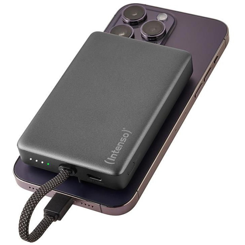 УМБ Intenso MC10000 10000mAh PD/20W MAG Grey (7340034)