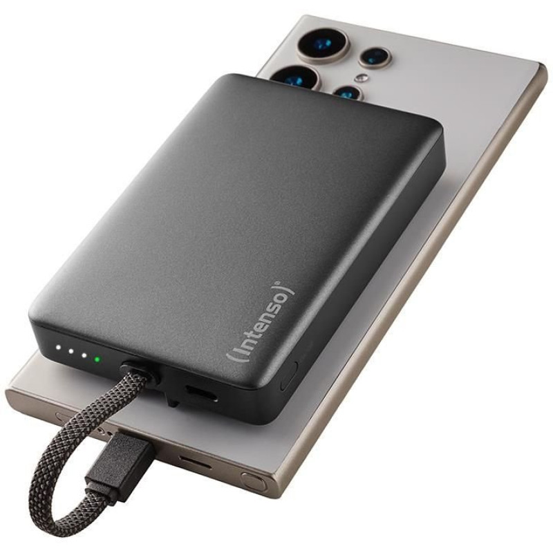 УМБ Intenso MC10000 10000mAh PD/20W MAG Grey (7340034)