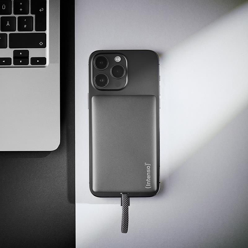 УМБ Intenso MC10000 10000mAh PD/20W MAG Grey (7340034)