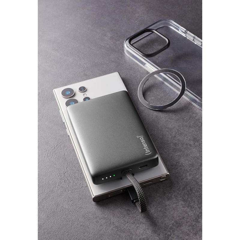 УМБ Intenso MC10000 10000mAh PD/20W MAG Grey (7340034)