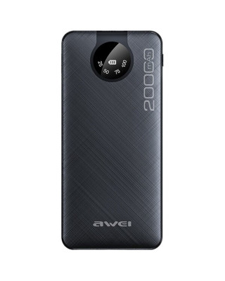 УМБ Awei P134K 20000mAh 4  in 1 Black