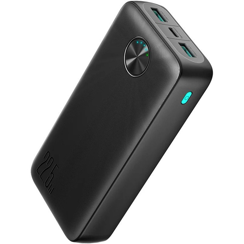 УМБ JOYROOM 20000mAh 22,5W PD, QC/3.0, 2*USB-A, USB-C In/Out Black (JR-PBF16)