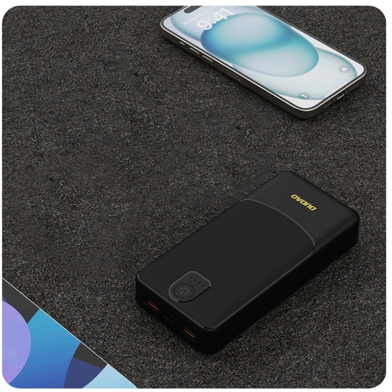 УМБ Dudao K10Pro 20000mAh 10W PD LED Black