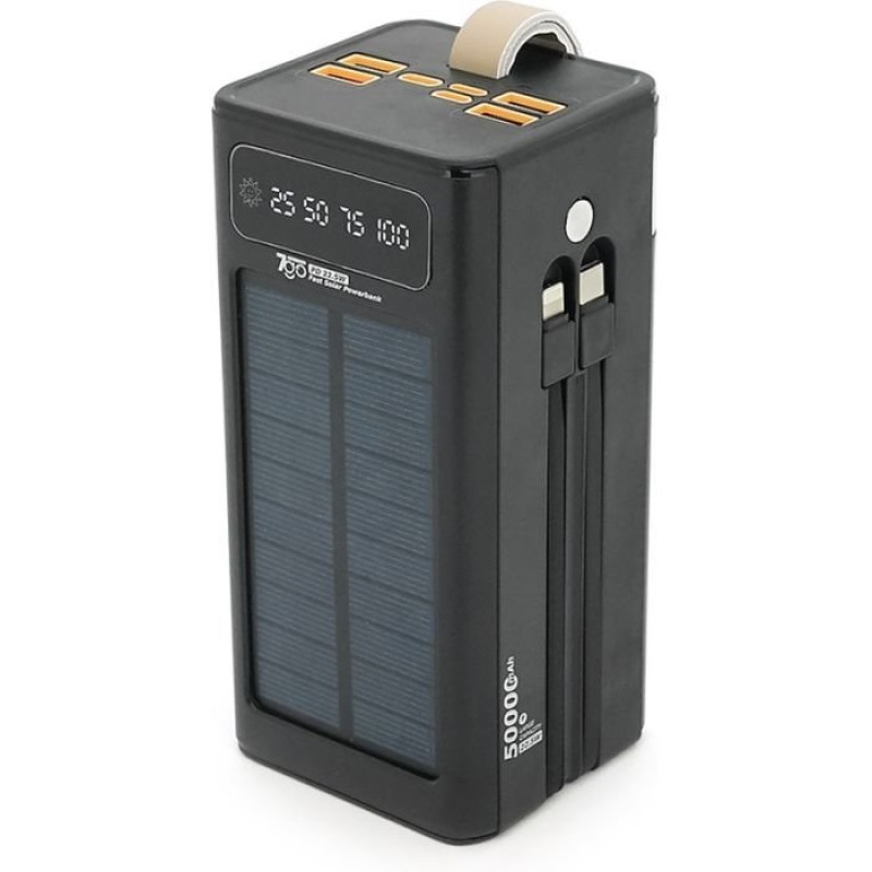 УМБ 7GO 50000mAh PD/22.5 Solar Black (GPW-01 / 45006)