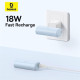УМБ Baseus Compact 4900mAh 20W Type-C, White (PPWC05T) (P10068302212-00)