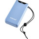УМБ Intenso F20000 Blue, 20000 mAh, 20 Вт, 1xType-C (PD3.0) / 1xUSB (QC3.0), цифровий LED дисплей (7332055)