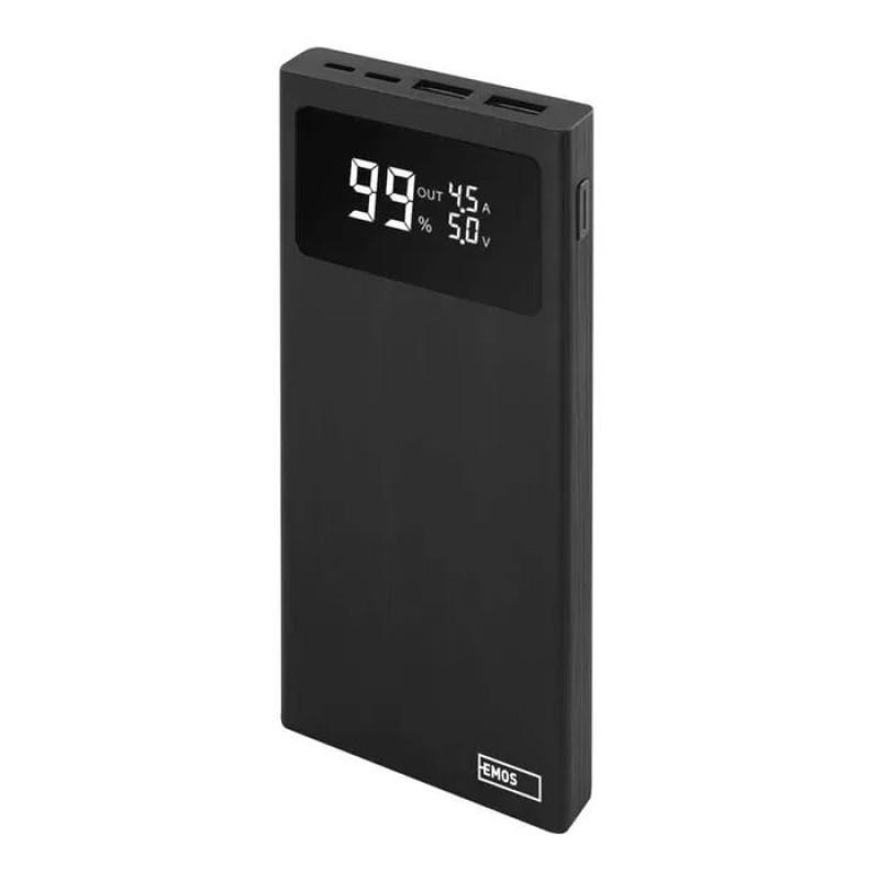 УМБ EMOS 10000mAh BETAQ 10, 22.5W, black (B0531B)