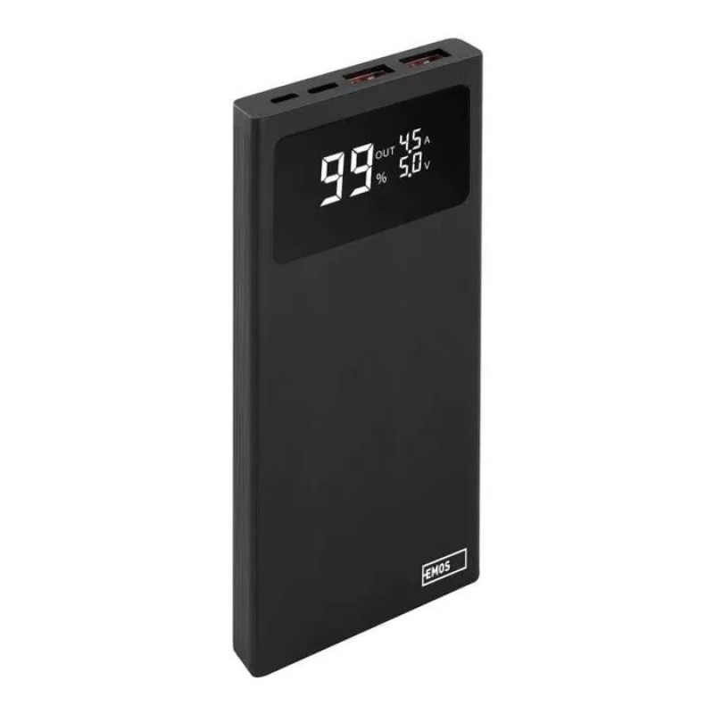 УМБ EMOS 10000mAh BETAQ 10, 22.5W, black (B0531B)