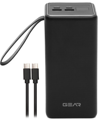 УМБ GEAR 50000mAh, PD/22.5W, black (SP05)