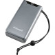 УМБ Intenso F20000 Grey, 20000 mAh, 20 Вт, 1xType-C (PD3.0) / 1xUSB (QC3.0), цифровий LED дисплей (7332054)