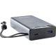 УМБ Intenso F20000 Grey, 20000 mAh, 20 Вт, 1xType-C (PD3.0) / 1xUSB (QC3.0), цифровий LED дисплей (7332054)