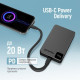 УМБ ColorWay 10000mAh 15W MagSafe (USB-C PD 20W) Black (CW-PB100LPA1BK-WPDD)