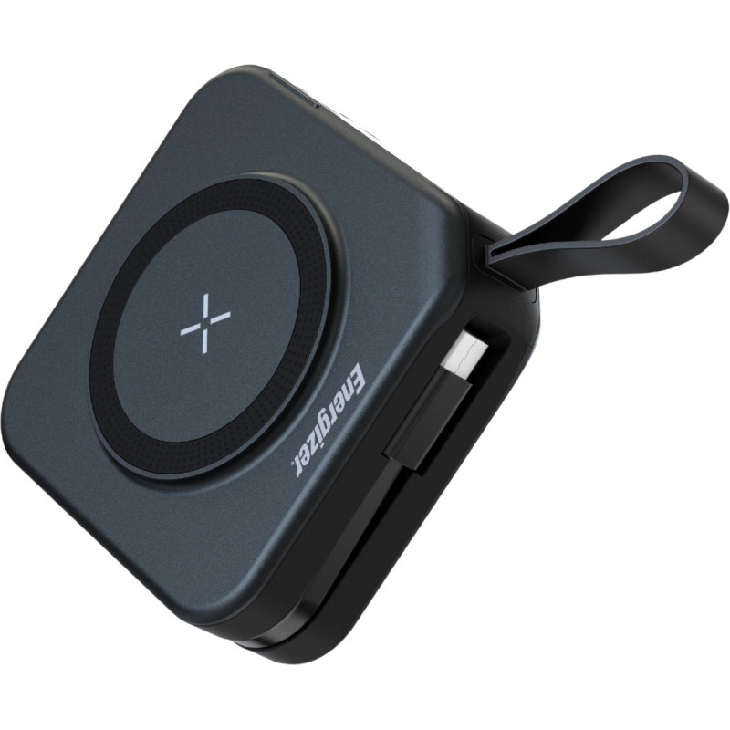 УМБ Energizer Magnetic Wireless 10000mAh 20W PD, AC зарядка, QI/15W, built-in USB-C (QM10001AC)