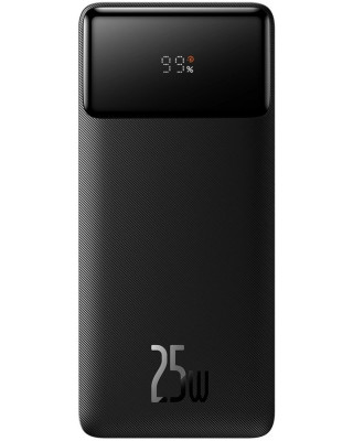 Батарея універсальна Baseus Bipow 20000mAh, PD/25W, QC3.0/USB-C, 2*USB-A/3A(max.), black (PPBD020301)