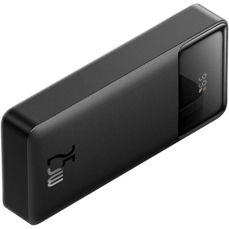 Батарея універсальна Baseus Bipow 20000mAh, PD/25W, QC3.0/USB-C, 2*USB-A/3A(max.), black (PPBD020301)