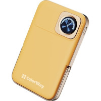 УМБ ColorWay 10000mAh 15W MagSafe & Watch Wireless Amber (USB-C PD 22.5W) (CW-PB100LPA2Y-WPDD)