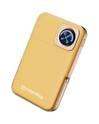УМБ ColorWay 10000mAh 15W MagSafe & Watch Wireless Amber (USB-C PD 22.5W) (CW-PB100LPA2Y-WPDD)