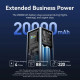 УМБ Vention 20000 mAh 100W Gray TFT Display Type (FKCH0)