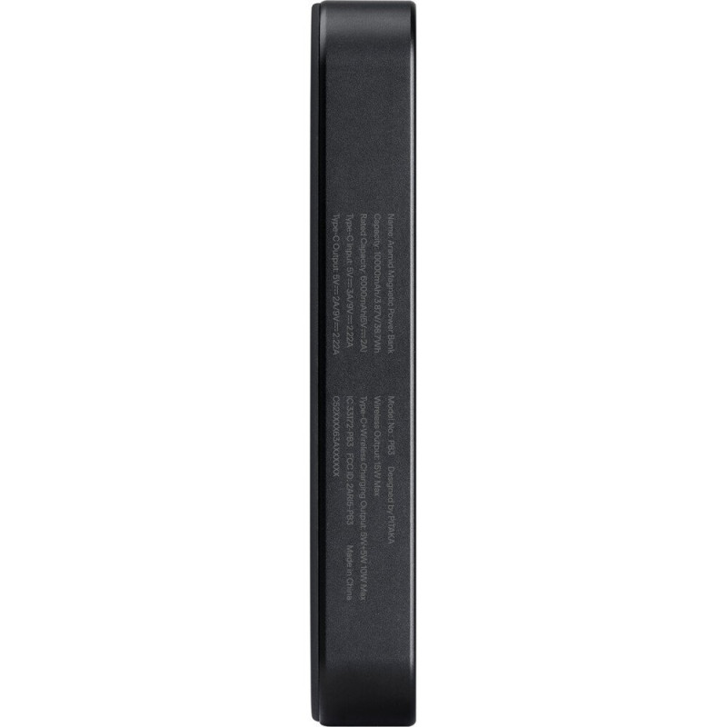 УМБ Pitaka Aramid Fiber Magnetic Qi2 10000mAh 15W Twill Black/Grey (PBQ2501)