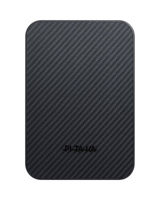 УМБ Pitaka Aramid Fiber Magnetic Qi2 10000mAh 15W Twill Black/Grey (PBQ2501)