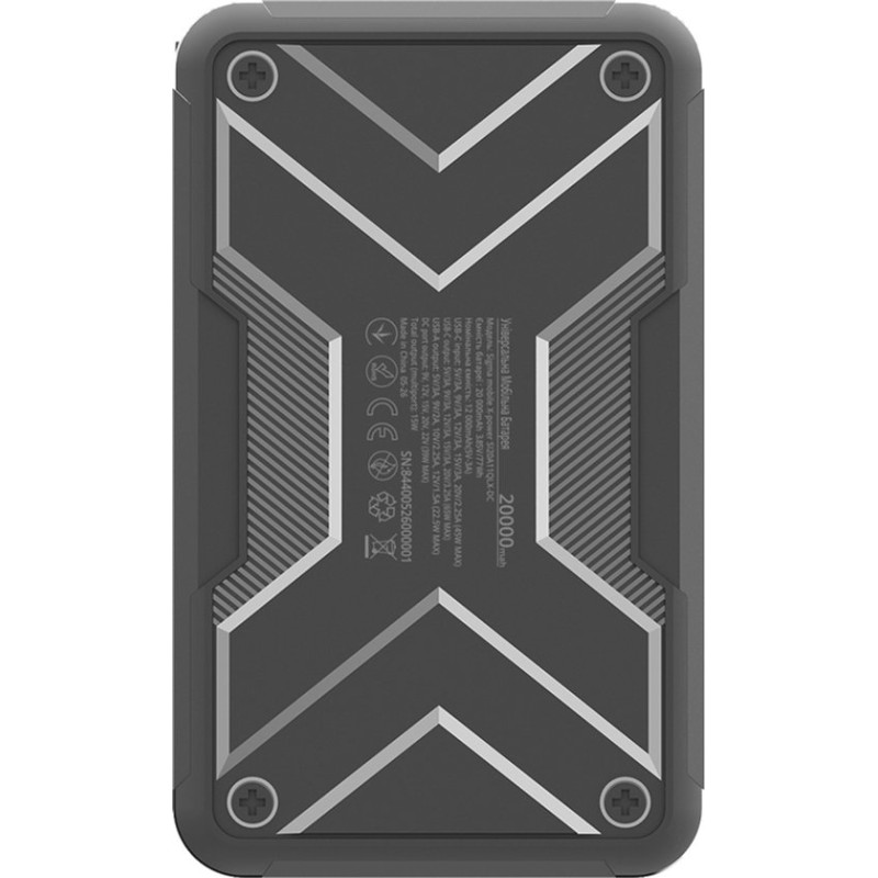 УМБ Sigma X-power SI20A11QLX-DC 20000mAh 65W DC Output black