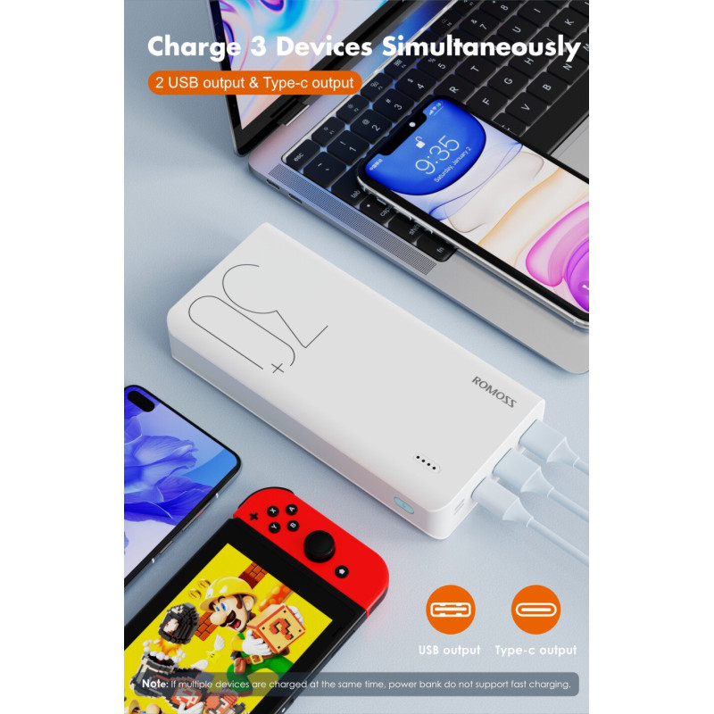 УМБ Romoss 30000mah Sense 8+ (PHP30-401-02)