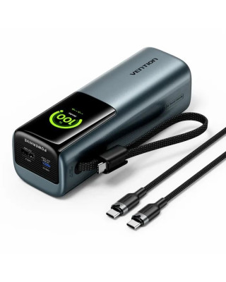 УМБ Vention 20000 mAh 165W Gray TFT Display Type (FKFH0)