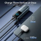 УМБ Vention 20000 mAh 165W Gray TFT Display Type (FKFH0)