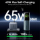 УМБ Vention 20000 mAh 165W Gray TFT Display Type (FKFH0)