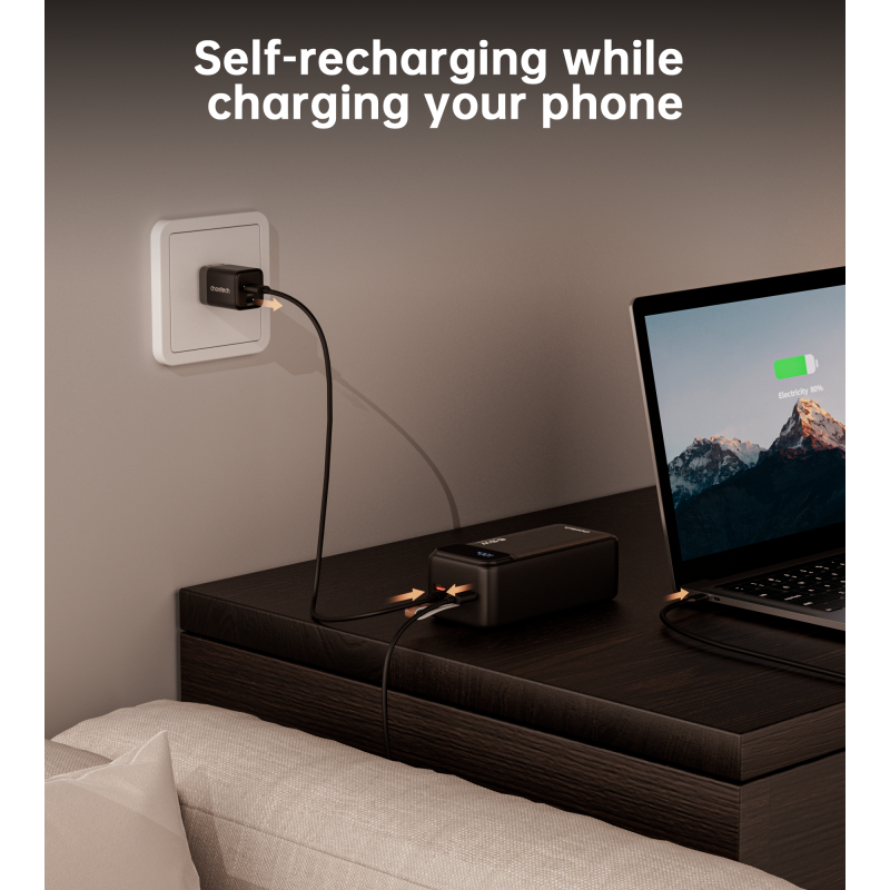 УМБ Choetech PD65W 40000mAh (B734)