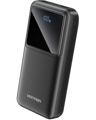 УМБ Vention 20000 mAh 22.5W Black LED Display Type (FHLB0)