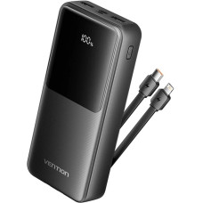 УМБ Vention 20000 mAh 22.5W with Built-in USB-C and Lightning Cables (FHPB0)