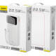 УМБ Dudao K15Pro 20000mAh PD/22.5W, QC, with built-in cables, White (6977196682447)