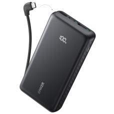 УМБ ANKER 20000 mAh 22.5W Built-In USB-C Cable Black (A110EH11)