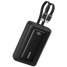 УМБ ANKER 20000 mAh 45W Built-In Dual USB-C Cables Black (A1681H12)