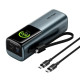 УМБ Vention 27000 mAh 200W Gray TFT Display Type (FKGH0)