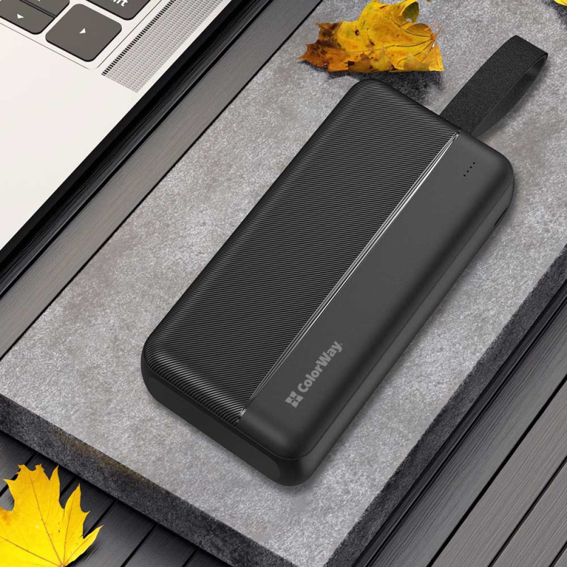 УМБ ColorWay 30000 mAh High-power (CW-PB300LPC2BK-PD)