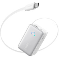 УМБ ANKER Nano 10000 mAh 45W USB-C Cable White (A1638H21)
