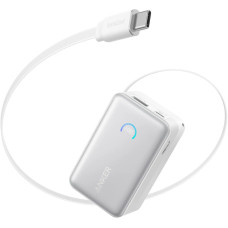 УМБ ANKER Nano 10000 mAh 45W USB-C Cable White (A1638H21)