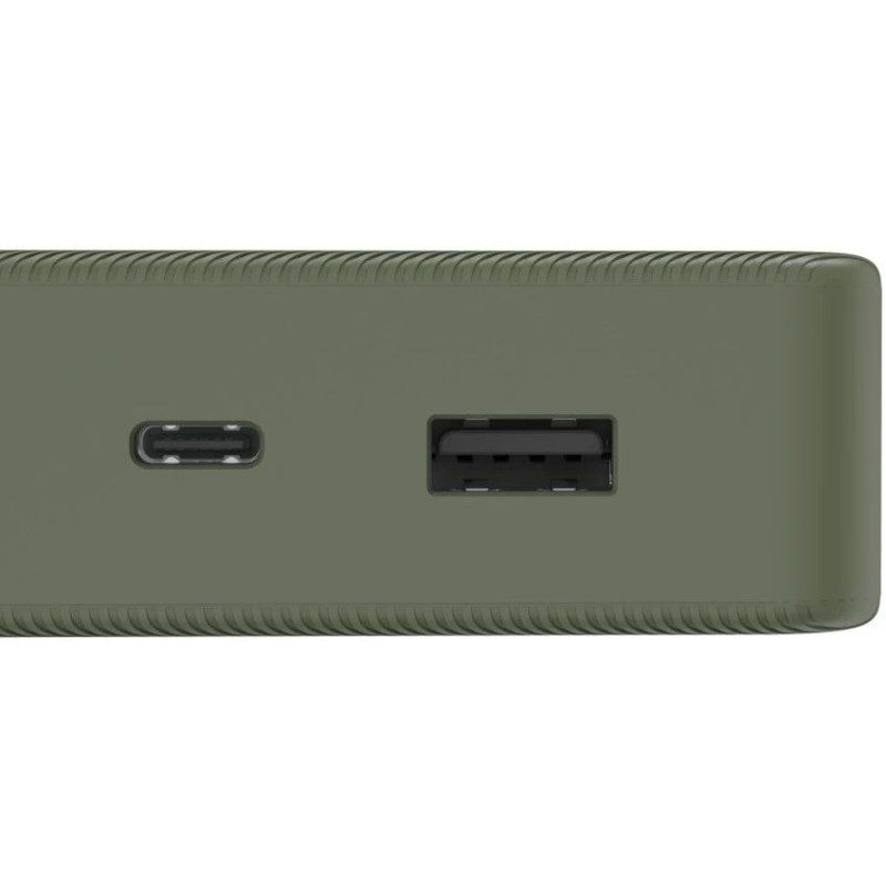 УМБ Hama 20000mAh, 15W/5V/3A, USB-C, USB-A, green (00201716)