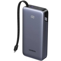 УМБ Ugreen 20000mAh 45W with Built-in Cable (PB536 55988B)