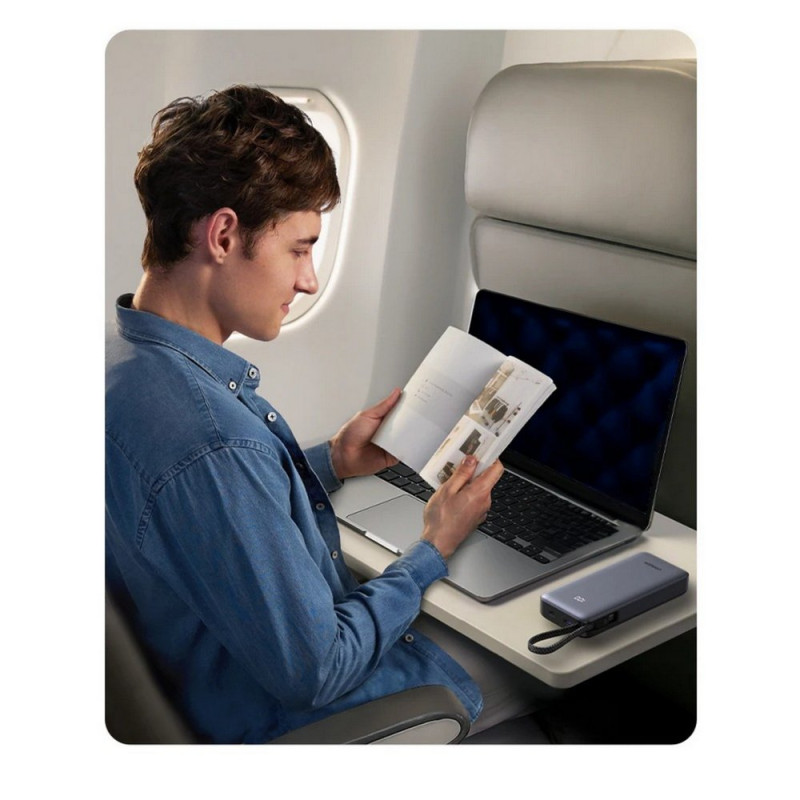 УМБ Ugreen 20000mAh 45W with Built-in Cable (PB536 55988B)