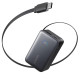 УМБ ANKER Nano 10000 mAh 45W USB-C Cable Black (A1638H11)