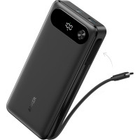 УМБ ANKER PowerCore 20000 mAh 87W PD Built-In USB-C Cable Black (A1383H11)