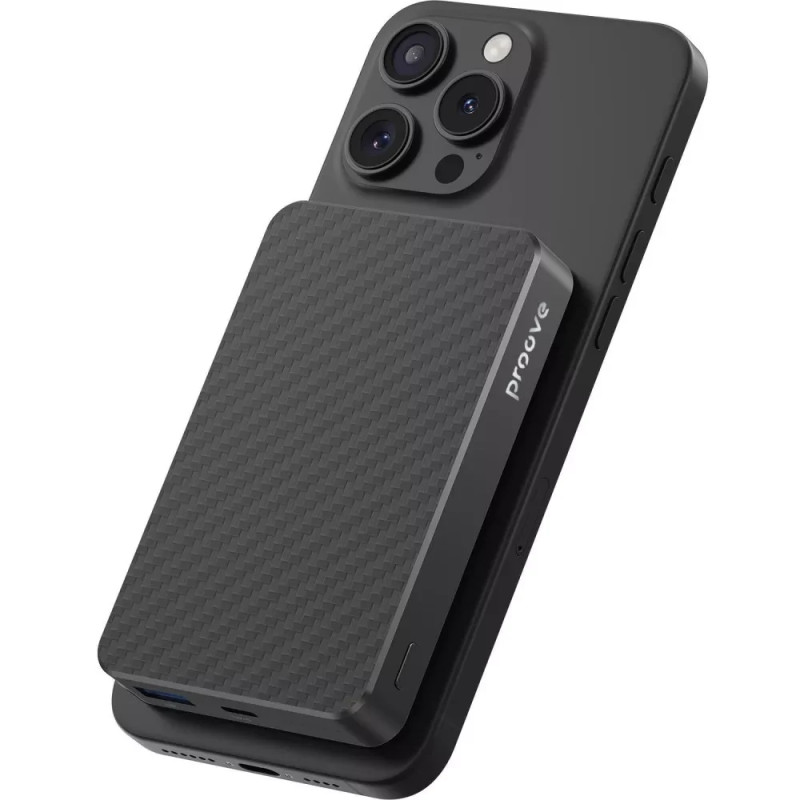 УМБ Proove Carbon Slim Magnetic 10000mAh 22.5W black (PBCS22110001)