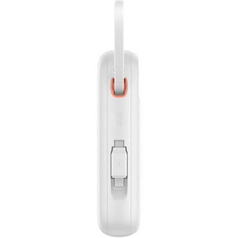 УМБ Baseus QPow2 20000mAh 30W, з 2*Type-C Cable, White (P10055009213-00)