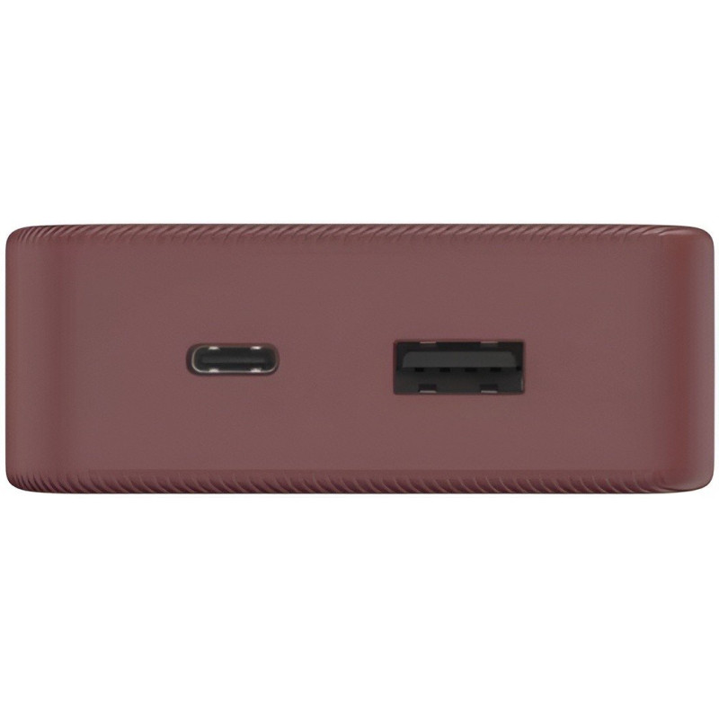 УМБ Hama 20000mAh, 15W/5V/3A, USB-C, USB-A, red (00201717)