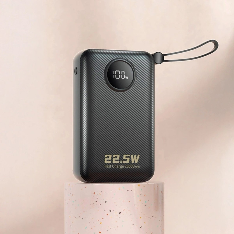 УМБ Dudao K14+ 20000mAh 22.5W Black (6977196680016)