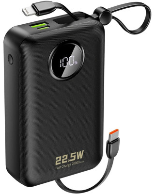 УМБ Dudao K14+ 20000mAh 22.5W Black (6977196680016)